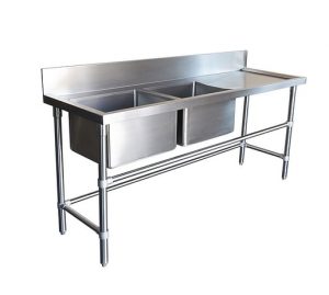 commercial stainless steel kitchen sinks